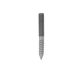 [HB38] Hanger Bolt for Solid Standoff - 3/8" - Glassparts.ca