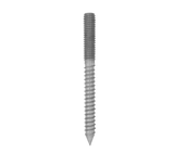 [HB38] Hanger Bolt for Solid Standoff - 3/8" - Glassparts.ca