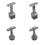 Pro Series Railing Post Component - Flat & Round Handrail Support - Standard & Adjustable - Glassparts.ca