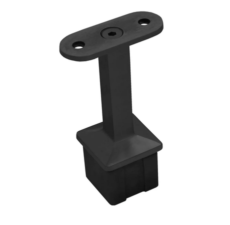 Pro Series Railing Post Component - Flat & Round Handrail Support - Standard & Adjustable - Glassparts.ca