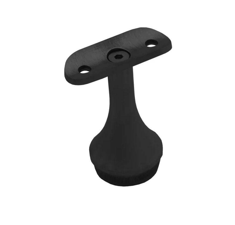 Pro Series Railing Post Component - Flat & Round Handrail Support - Standard & Adjustable - Glassparts.ca