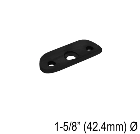 Railing Post Component - Handrail Saddle - Flat & Round Handrail - 90°, 180° & 135° - Glassparts.ca