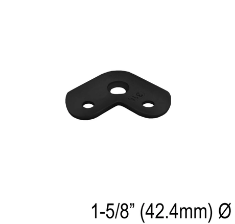 Railing Post Component - Handrail Saddle - Flat & Round Handrail - 90°, 180° & 135° - Glassparts.ca