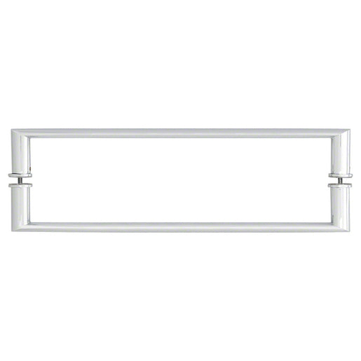 CRL OR Series Back-to-Back Oval/Round Towel Bars — 0R24X24CH