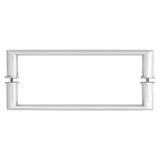 CRL OR Series Back-to-Back Oval/Round Towel Bars — 0R18X18CH