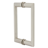 CRL OR Series Back-to-Back Oval/Round Pull Handles — 0R8X8BN