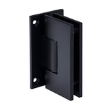 CRL Vienna 037 Series Wall Mount Full Back Plate Hinge — V1E037MBL