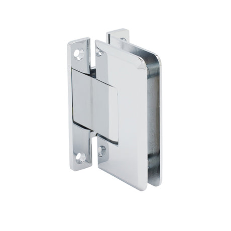 CRL Cologne Series Wall Mount 'H' Back Plate Positive Close Hinges — C0L067CH