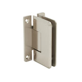 CRL Cologne Series Wall Mount 'H' Back Plate Positive Close Hinges — C0L067BN