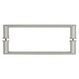 CRL OR Series Back-to-Back Oval/Round Towel Bars — 0R18X18BN
