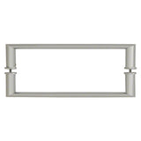 CRL OR Series Back-to-Back Oval/Round Towel Bars — 0R18X18BN