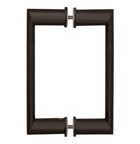 CRL OR Series Back-to-Back Oval/Round Pull Handles — 0R8X80RB