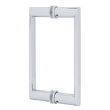 CRL OR Series Back-to-Back Oval/Round Pull Handles — 0R8X8CH