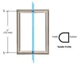 CRL RM Series Back-to-Back Pull Handles — RM6X6BN