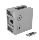 SCLAM Series Railing Clamp Round & Flat Post - Glassparts.ca