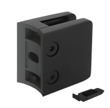 SCLAM Series Railing Clamp Round & Flat Post - Glassparts.ca