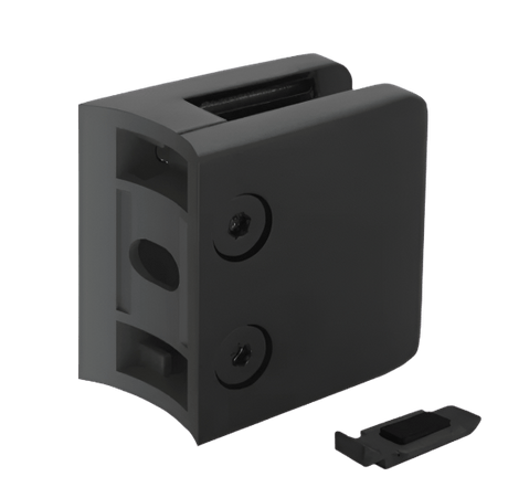 SCLAM Series Railing Clamp Round & Flat Post - Glassparts.ca