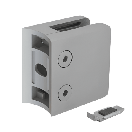 SCLAM Series Railing Clamp Round & Flat Post - Glassparts.ca