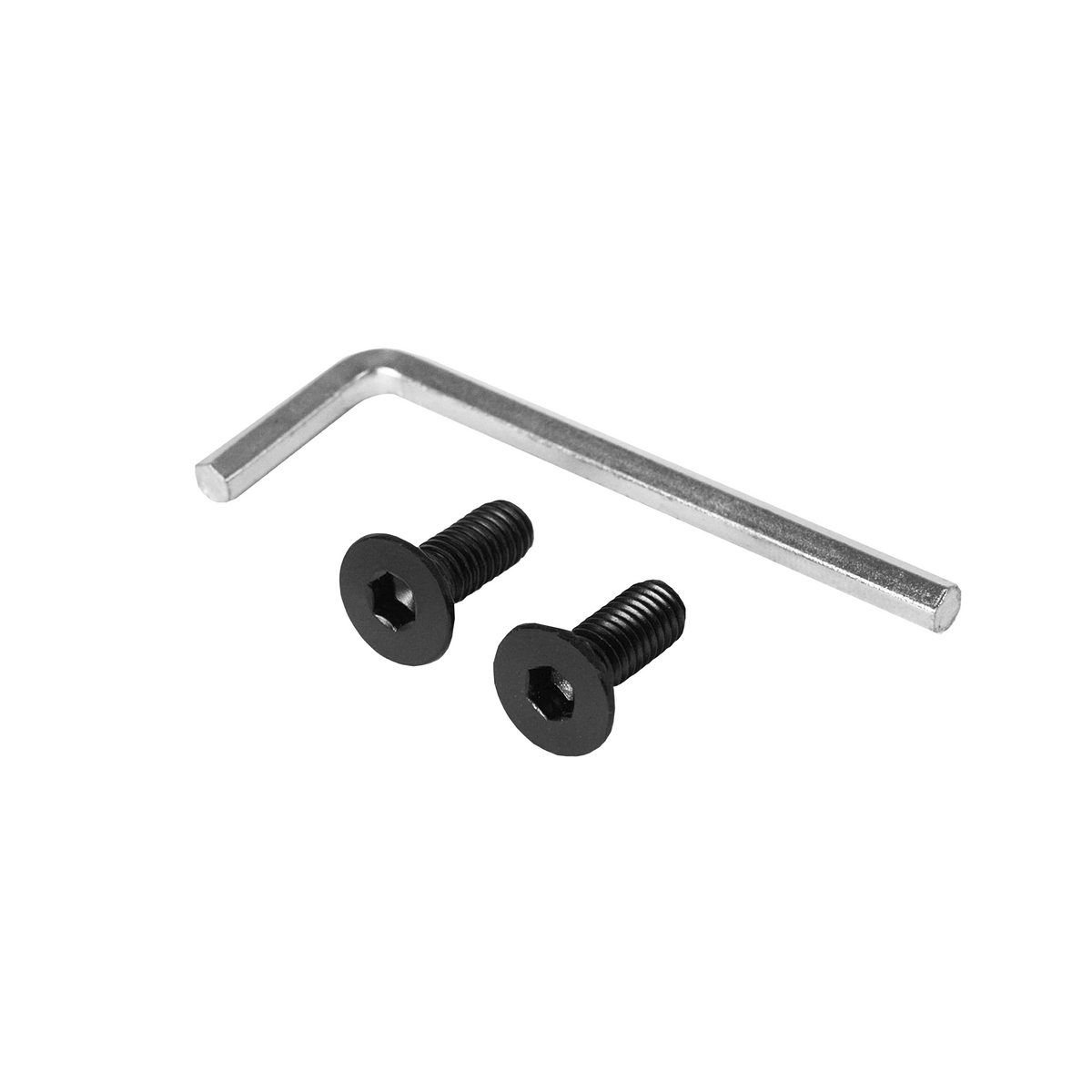 SCREW-HINGEMBL - Shower hinge screw set - Matte Black