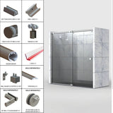 Shower Sliding Door Kit - Hydro Series - Glassparts.ca