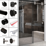 Shower Sliding Door Kit - Luna Series - Glassparts.ca