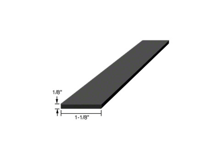 Silicone Rubber Setting Blocks 4¨101.6mm length (box of 100) - Glassparts.ca