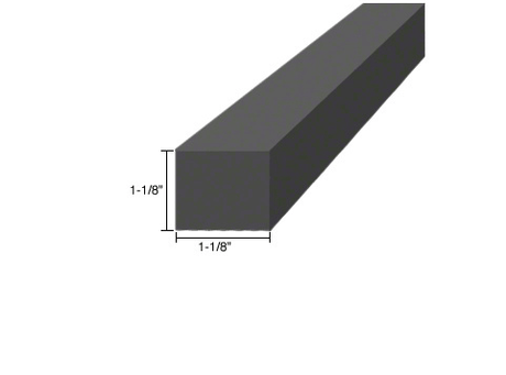 Silicone Rubber Setting Blocks 4¨101.6mm length (box of 100) - Glassparts.ca