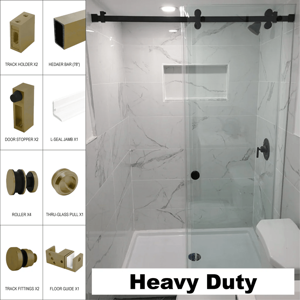 Sliding Door Kits - Tranquility Series - Glassparts.ca