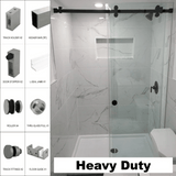 Sliding Door Kits - Tranquility Series - Glassparts.ca