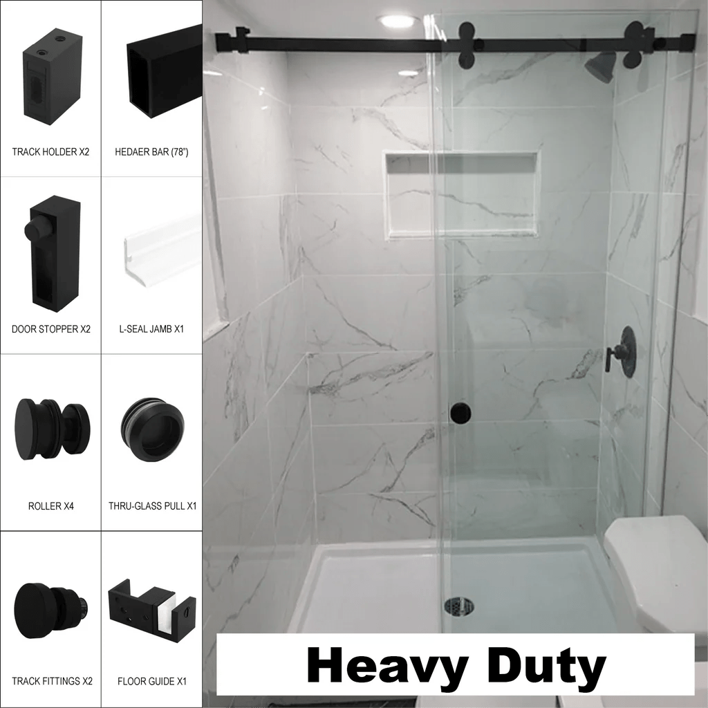 Sliding Door Kits - Tranquility Series - Glassparts.ca