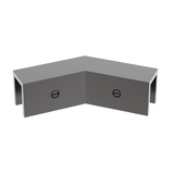 Sleeve over glass clamp SLOV045ORB - Glass to Glass - 135° Fixed - Oil Rubbed Bronze