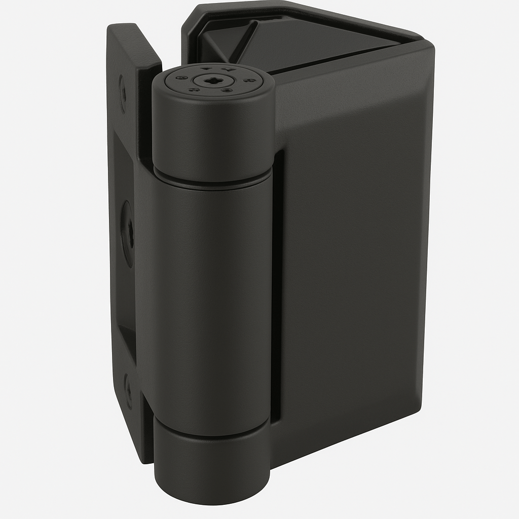 Spring Self - Closing Glass Door Hinge Set - Glassparts.ca