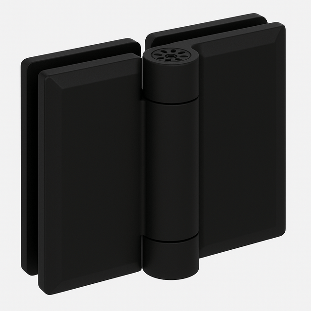 Spring Self - Closing Glass Door Hinge Set - Glassparts.ca