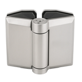 Spring Self - Closing Glass Door Hinge Set - Glassparts.ca