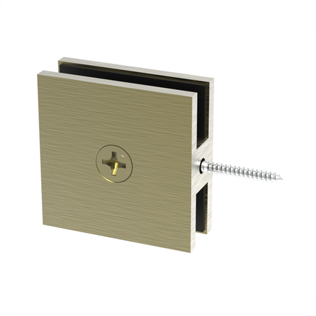 SQC186AB - Square - Wall Mount - 180° Movable - Antique Brass