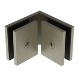 SQC90AB - Square - 90° Glass to Glass - Antique Brass