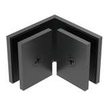 SQC90GM - Square - 90° Glass to Glass - Gun Metal