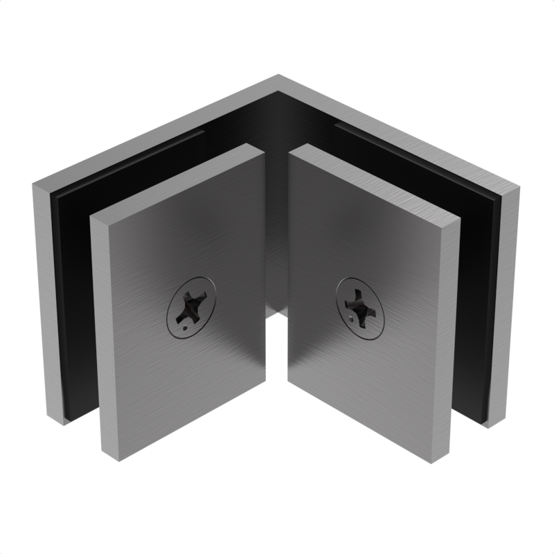 SQC90ORB - Square - 90° Glass to Glass - Oil Rubbed Bronze