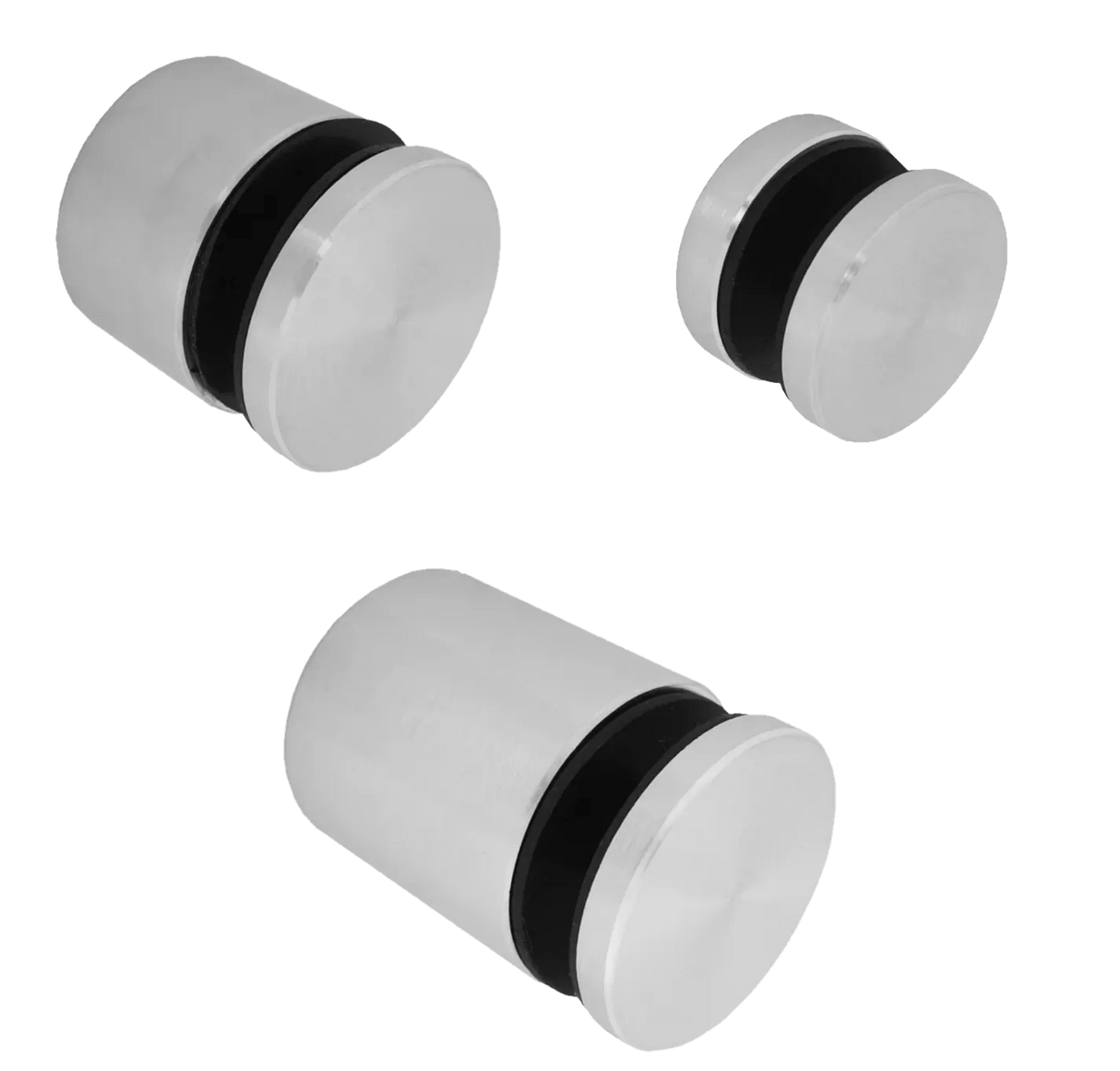 Standoffs - Solid Round - 1/4¨ to 3 - 1/2¨ Base Height - Glassparts.ca