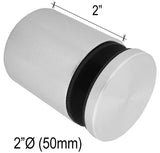 Standoffs - Solid Round - 1/4¨ to 3 - 1/2¨ Base Height - Glassparts.ca