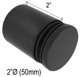 Standoffs - Solid Round - 1/4¨ to 3 - 1/2¨ Base Height - Glassparts.ca