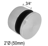 Standoffs - Solid Round - 1/4¨ to 3 - 1/2¨ Base Height - Glassparts.ca