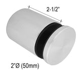 Standoffs - Solid Round - 1/4¨ to 3 - 1/2¨ Base Height - Glassparts.ca