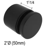 Standoffs - Solid Round - 1/4¨ to 3 - 1/2¨ Base Height - Glassparts.ca