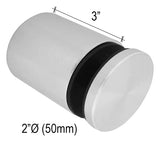 Standoffs - Solid Round - 1/4¨ to 3 - 1/2¨ Base Height - Glassparts.ca