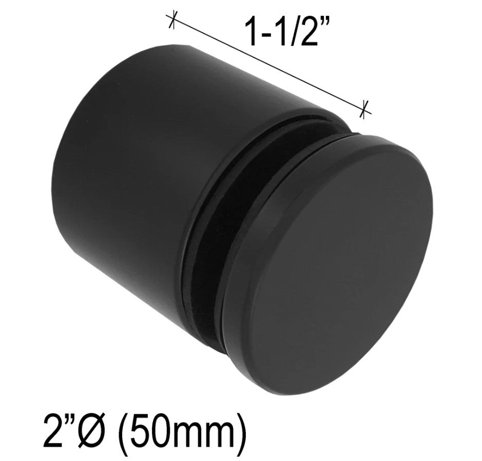 Standoffs - Solid Round - 1/4¨ to 3 - 1/2¨ Base Height - Glassparts.ca