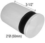 Standoffs - Solid Round - 1/4¨ to 3 - 1/2¨ Base Height - Glassparts.ca