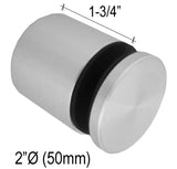 Standoffs - Solid Round - 1/4¨ to 3 - 1/2¨ Base Height - Glassparts.ca