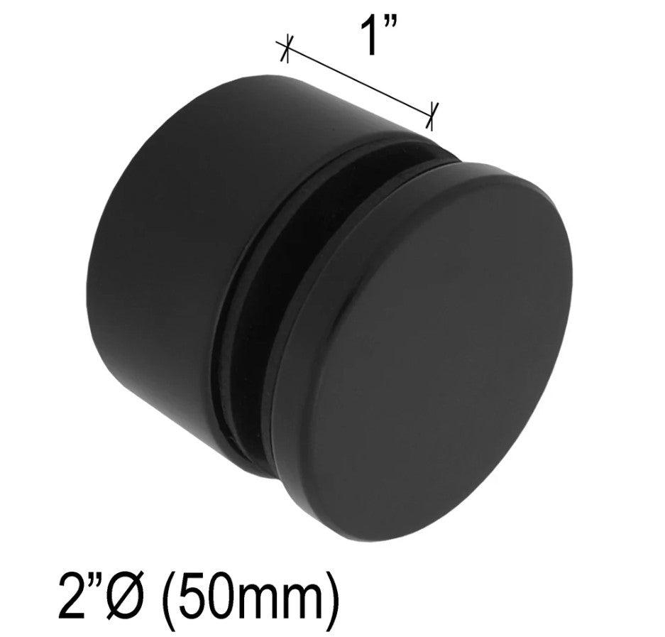 Standoffs - Solid Round - 1/4¨ to 3 - 1/2¨ Base Height - Glassparts.ca