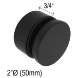 Standoffs - Solid Round - 1/4¨ to 3 - 1/2¨ Base Height - Glassparts.ca
